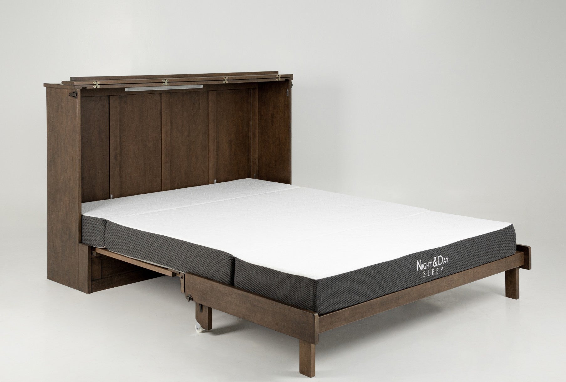 Night & Day Express Murphy Cabinet Bed Queen Normandy Finish