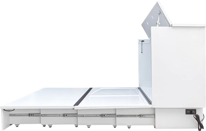 Cottage Creek Cape Cod Queen Murphy Cabinet Bed White - The Futon Store 