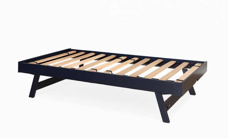 Twin Twin Rustic Walnut  Bunk Bed + Options - The Futon Store 