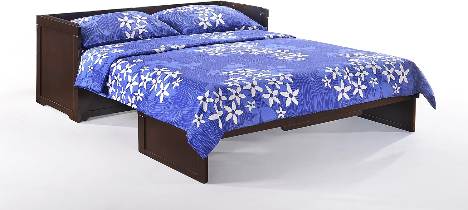 Murphy Cube 2 Queen Chocolate Cabinet Bed - The Futon Store 