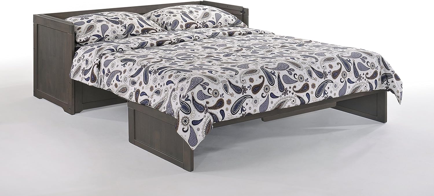 Murphy Cube 2 Queen Stonewash Cabinet Bed - The Futon Store 