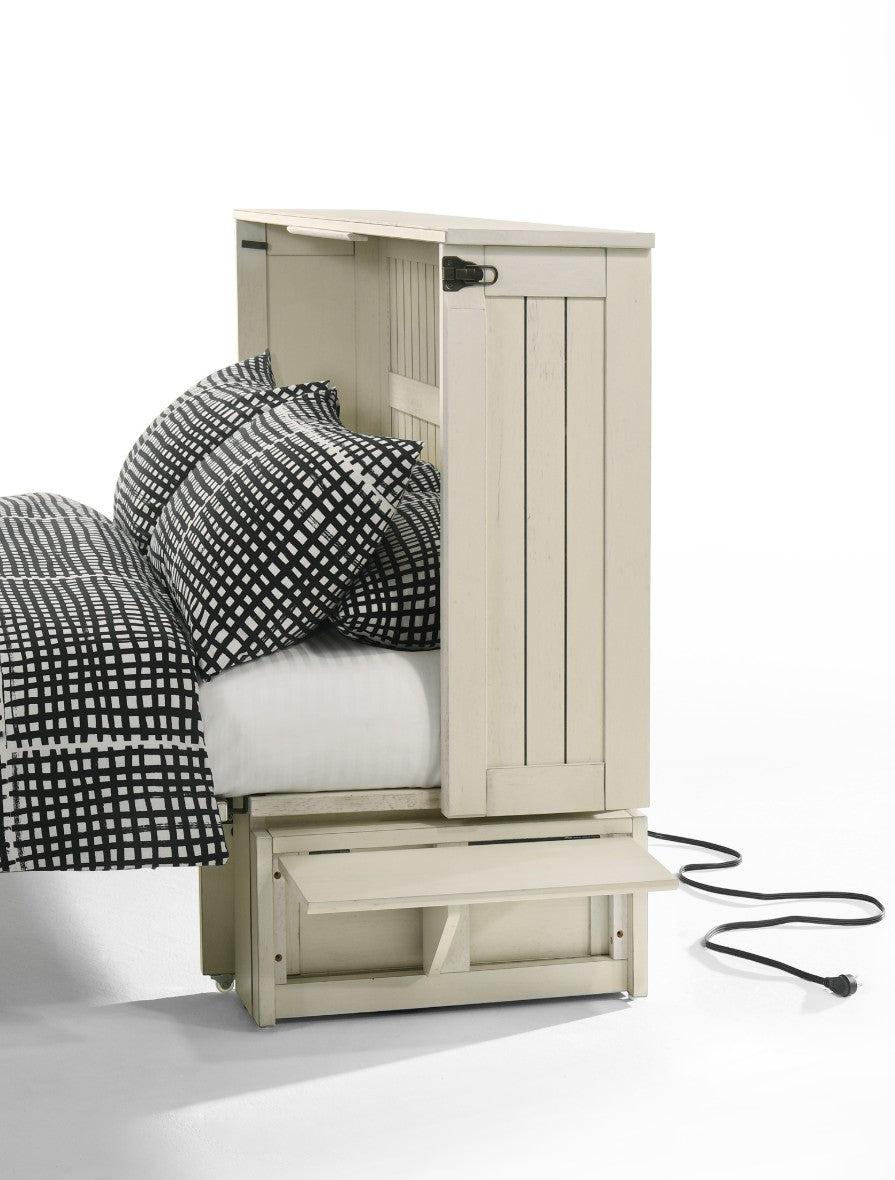 Night & Day Daisy Queen Murphy Cabinet Bed Vintage White