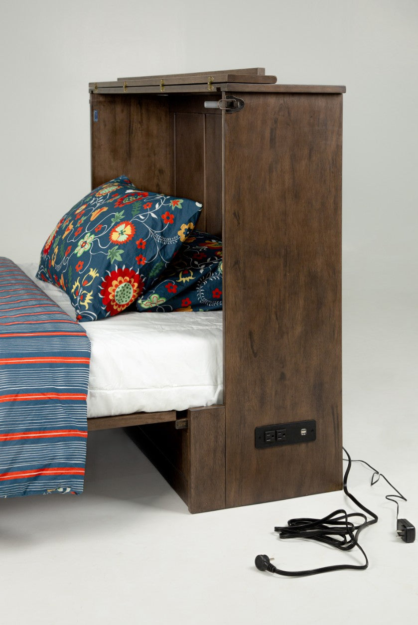 Murphy Express Full Cabinet Bed in Normandy Finish