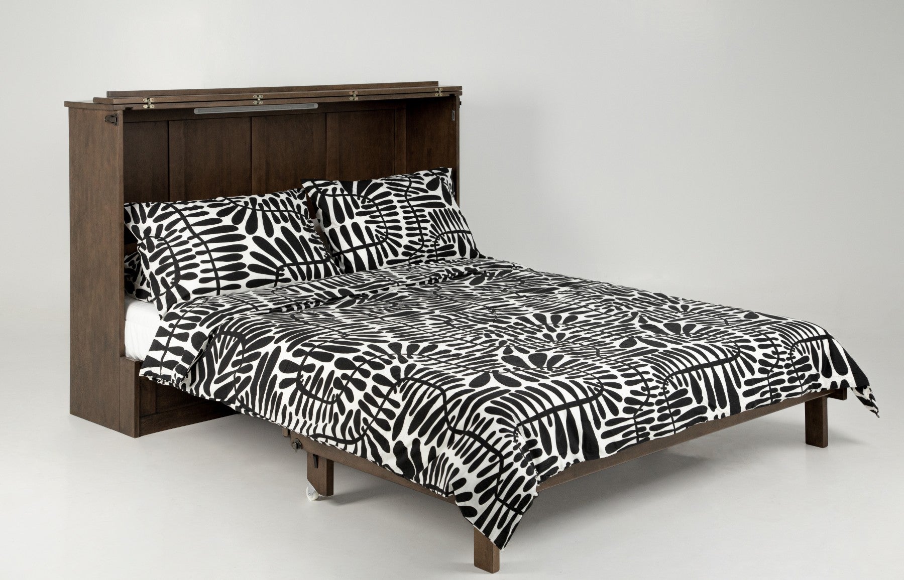 Night & Day Express Murphy Cabinet Bed Queen Normandy Finish