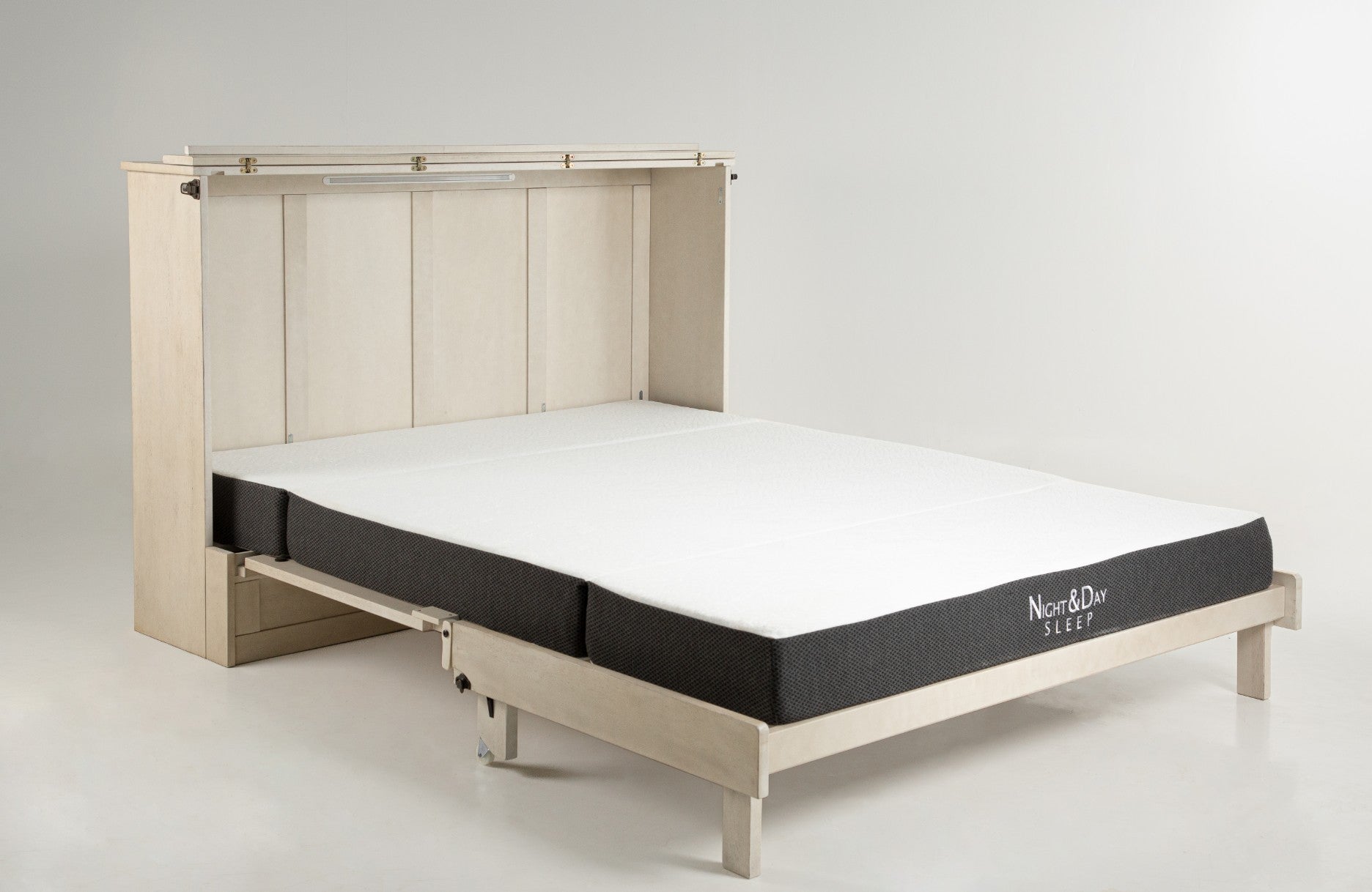 Night & Day Express Murphy Cabinet Bed Queen Provence Finish