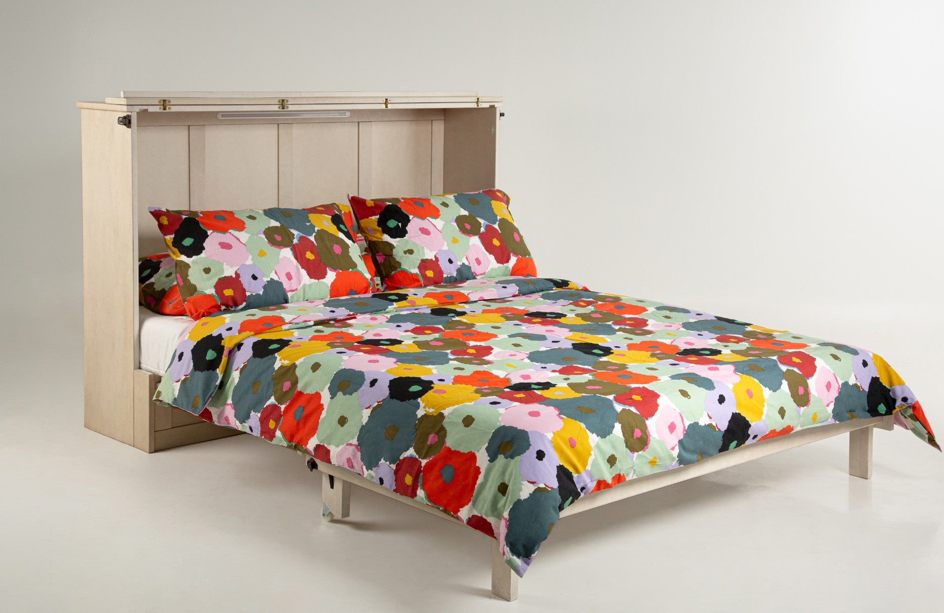 Night & Day Express Murphy Cabinet Bed Queen Provence Finish