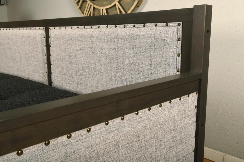 Sloane Twin Daybed with Pop-Up Trundle  Graystone Finish - The Futon Store 