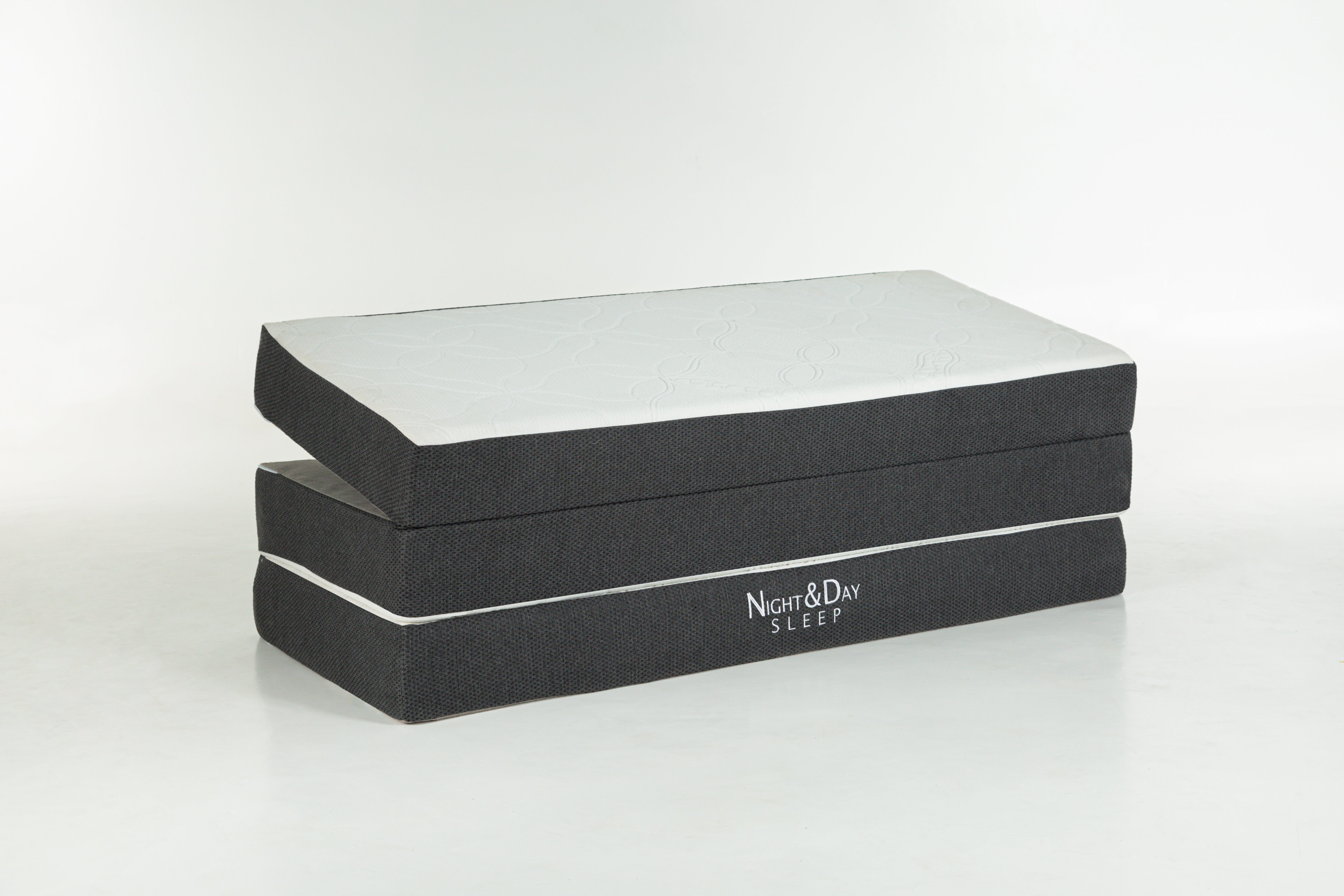 Night & Day GEL MEMORY FOAM TRI FOLD QUEEN MATTRESS - The Futon Store 