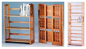 folding bookcases