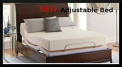 adjustable bed with headboard