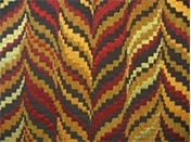geometric brown futon cover